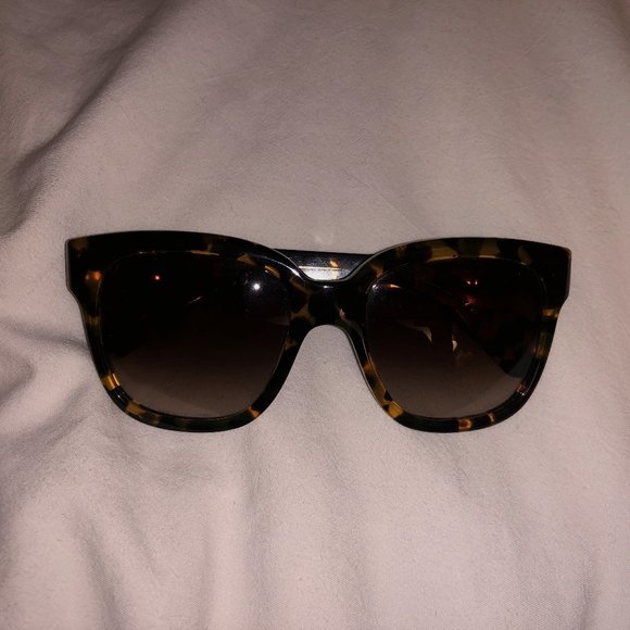 Oliver Peoples Tortoise Shell Oversized Sunglasses